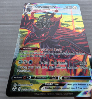 Pokemon - Corviknight VMAX *Ultra Rare* Silver Tempest TG19/TG30