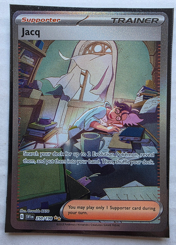 Pokemon - Jacq *Special Illustration Rare* Scarlet & Violet 250/198