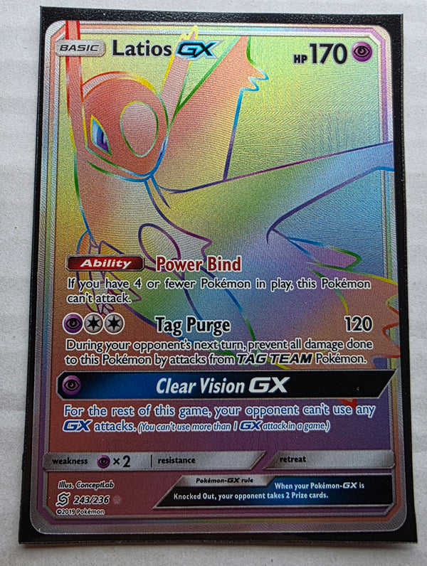 Pokemon - Latios GX *Secret Rare* Unified Minds 243/236