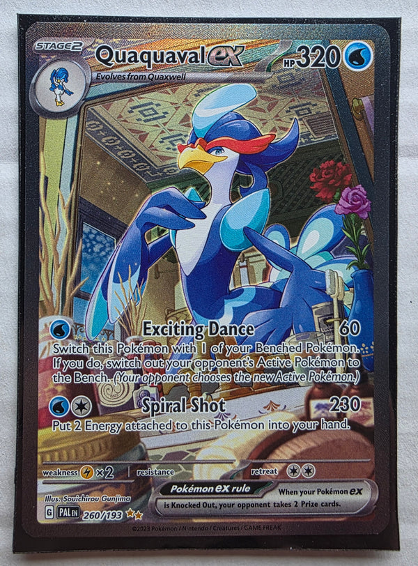 Pokemon - Quaquaval ex *Special Illustration Rare* Paldea Evolved 260/193