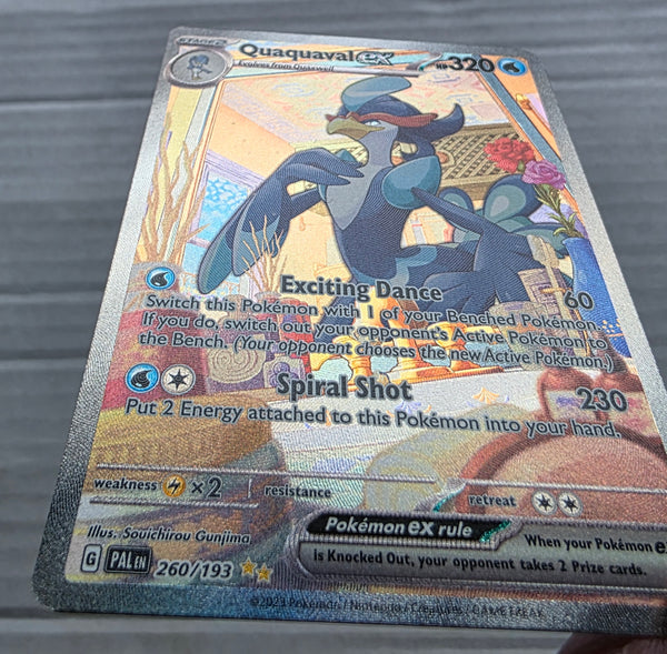 Pokemon - Quaquaval ex *Special Illustration Rare* Paldea Evolved 260/193