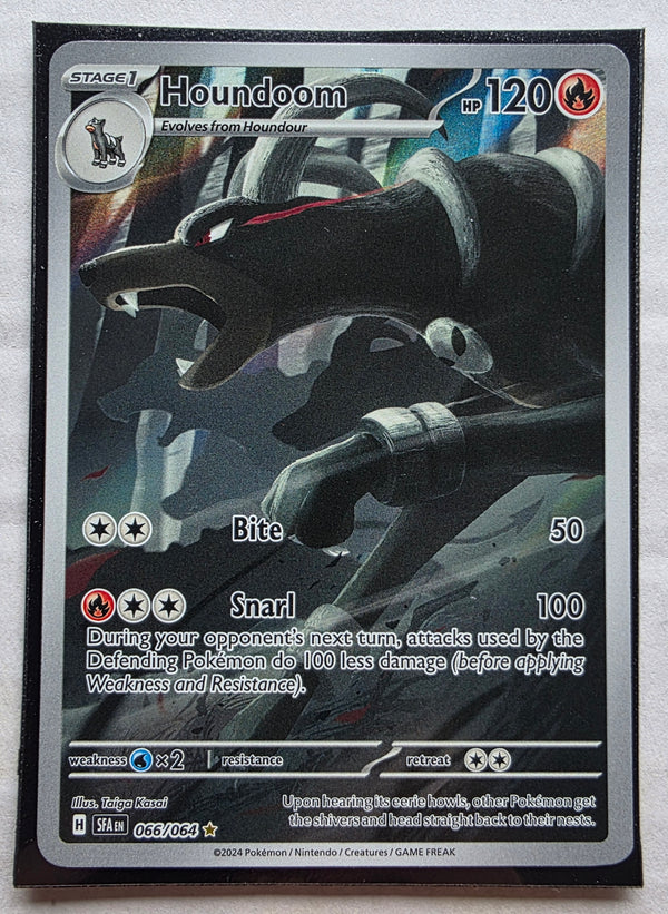 Pokemon - Houndoom *Illustration Rare* Shrouded Fable 066/064