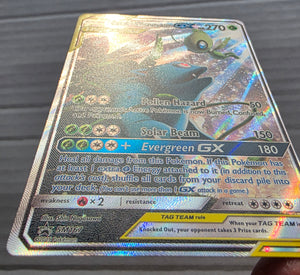 Pokemon - Celebi & Venusaur GX *Ultra Rare* Black Star Promo SM167