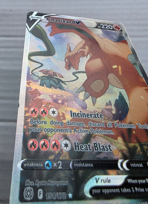 Pokemon - Charizard V *Alternate Art* Brilliant Stars 154/172
