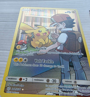 Pokemon - Pikachu *Secret Rare* Cosmic Eclipse 241/236