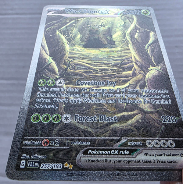 Pokemon - Wo-Chien ex *Special Illustration Rare* Paldea Evolved 257/193