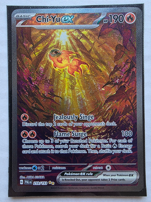 Pokemon - Chi-Yu ex *Special Illustration Rare* Paldea Evolved 259/193
