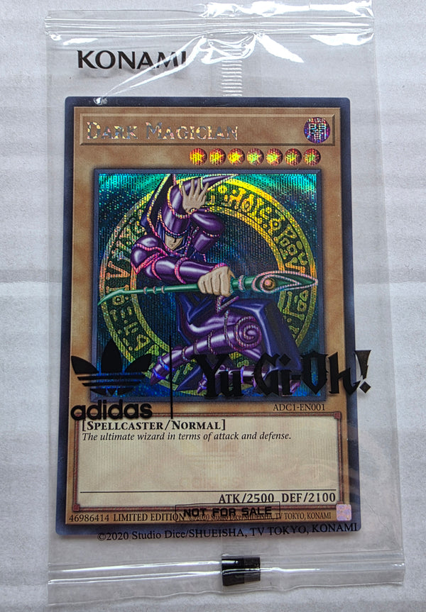 Yugioh - Dark Magician [Adidas Exclusive] *Prismatic Secret Rare* ADC1-EN001