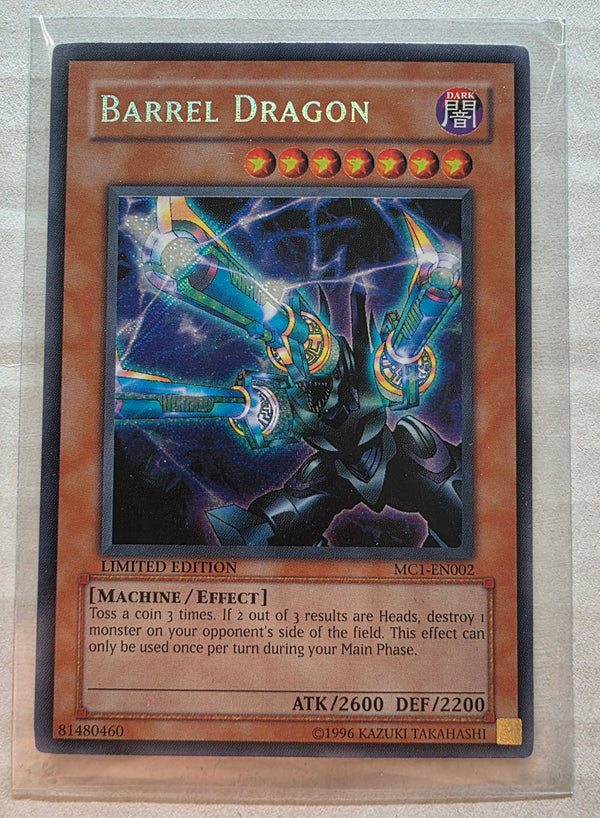 Yugioh - Barrel Dragon *Secret Rare* MC1-EN002 (LP)