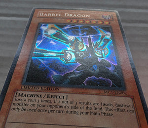 Yugioh - Barrel Dragon *Secret Rare* MC1-EN002 (LP)