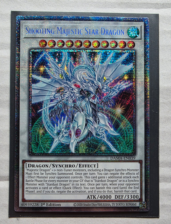 Yugioh - Shooting Majestic Star Dragon *Starlight Rare* DAMA-EN039 (NM)