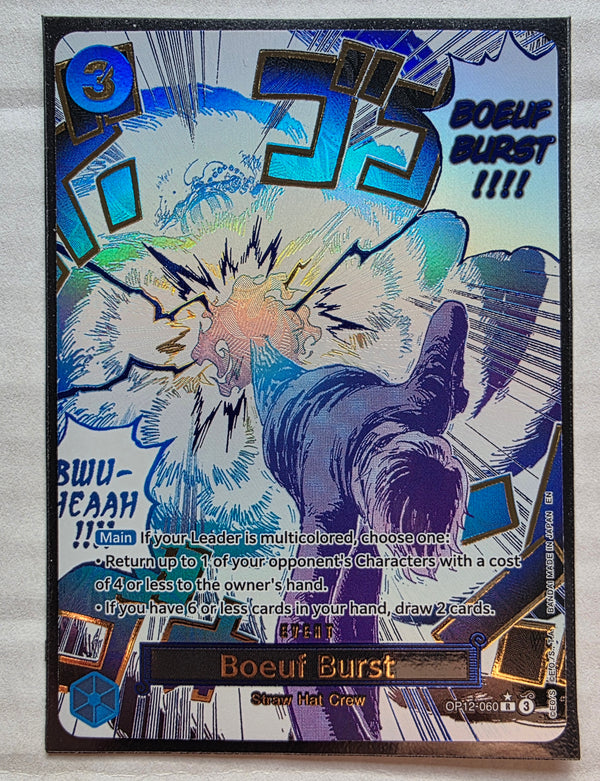 One Piece - Boeuf Burst *Alternate Art* Legacy of the Master OP12-060 (NM)