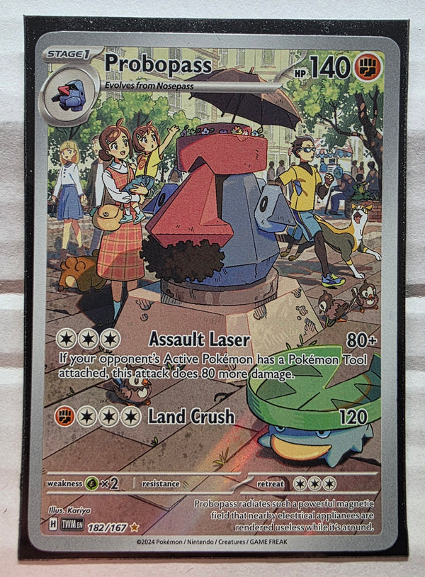 Pokemon - Probopass *Illustration Rare* Twilight Masquerade 182/167