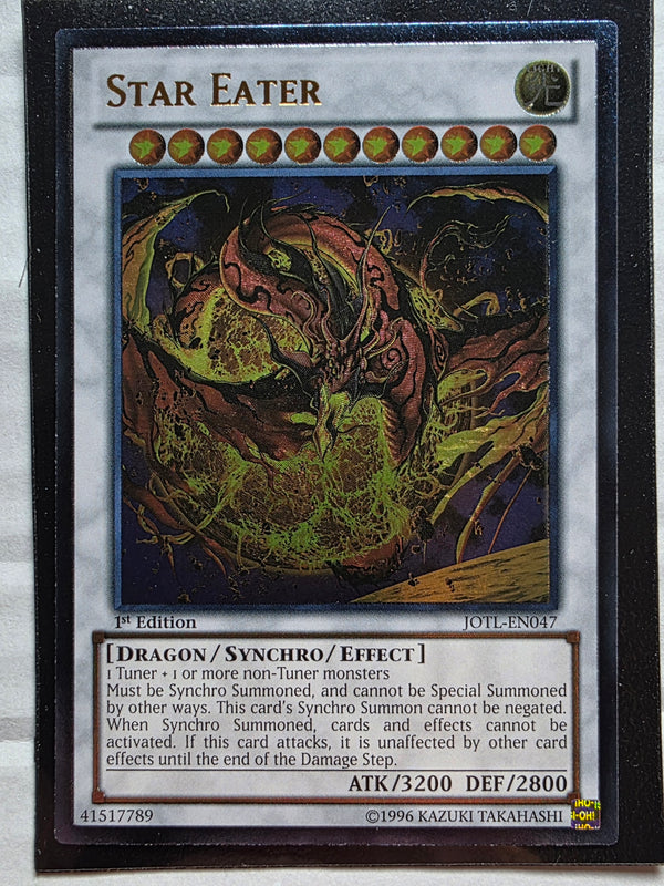 Yugioh - Star Eater *Ultimate Rare* JOTL-EN047 (NM)