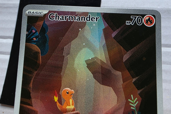 Pokemon 151 - Charmander *Illustration Rare* Scarlet & Violet 168/165