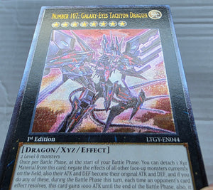 Yugioh - Number 107: Galaxy-Eyes Tachyon Dragon *Ultimate Rare* LTGY-EN044 (NM)