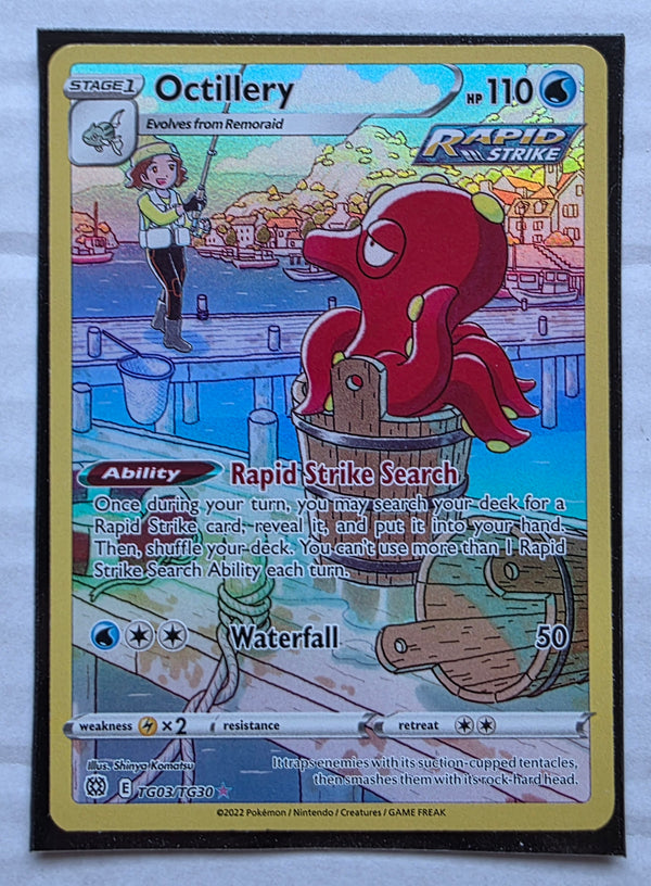 Pokemon - Octillery *Ultra Rare* Brilliant Stars TG03/TG30