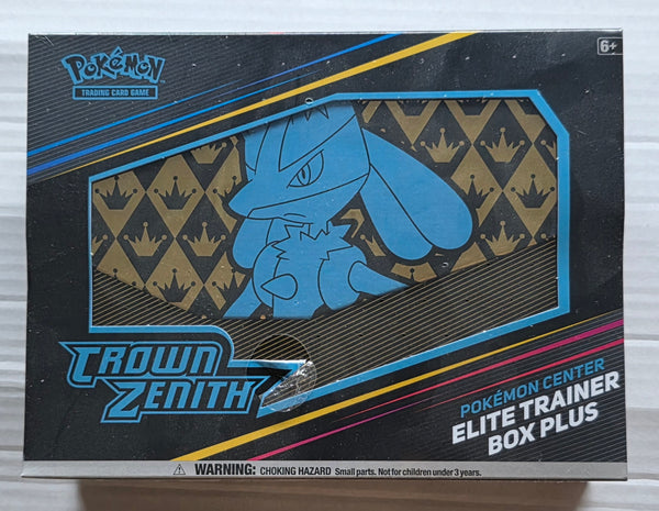 Pokémon - Crown Zenith Pokemon Center Elite Trainer Box Plus ETB (SWSH12.5)