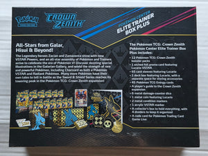 Pokémon - Crown Zenith Pokemon Center Elite Trainer Box Plus ETB (SWSH12.5)