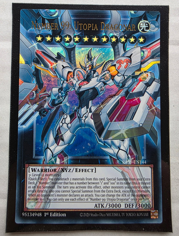 Yugioh - Number 99: Utopia Dragonar [Extended Art] *Ultra Rare* RA05-EN144 (NM)