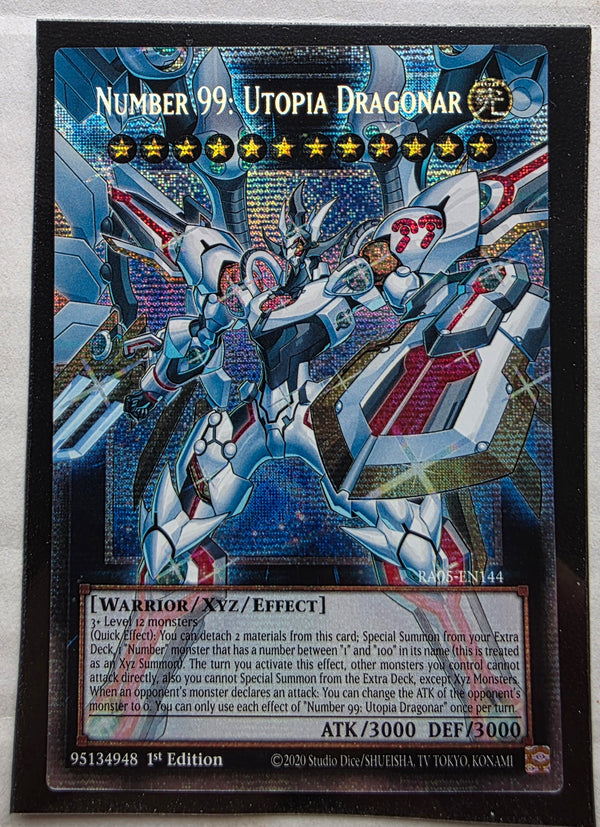 Yugioh - Number 99: Utopia Dragonar [Extended Art] *Starlight Rare* RA05-EN144 (NM)