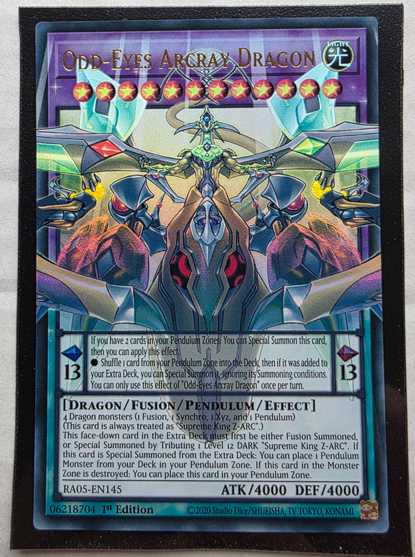 Yugioh - Odd-Eyes Arcray Dragon [Extended Art] *Ultra Rare* RA05-EN145 (NM)