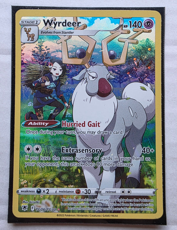 Pokemon - Wyrdeer *Ultra Rare* Astral Radiance TG06/TG30