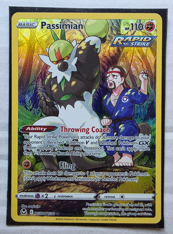 Pokemon - Passimian *Holo* Silver Tempest TG08/TG30