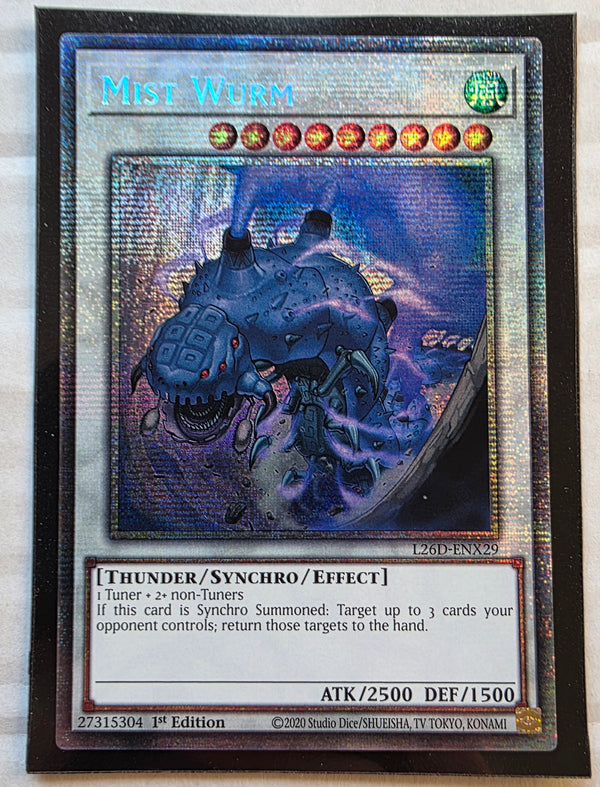 Yugioh - Mist Wurm *Starlight Rare* L26D-ENX29 (NM)