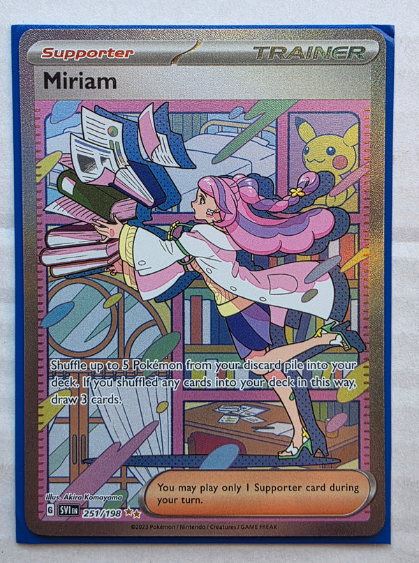 Pokemon - Miriam *Special Illustration Rare* Scarlet & Violet 251/198