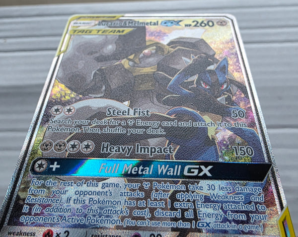 Pokemon - Lucario & Melmetal GX *Ultra Rare* Black Star Promo SM192