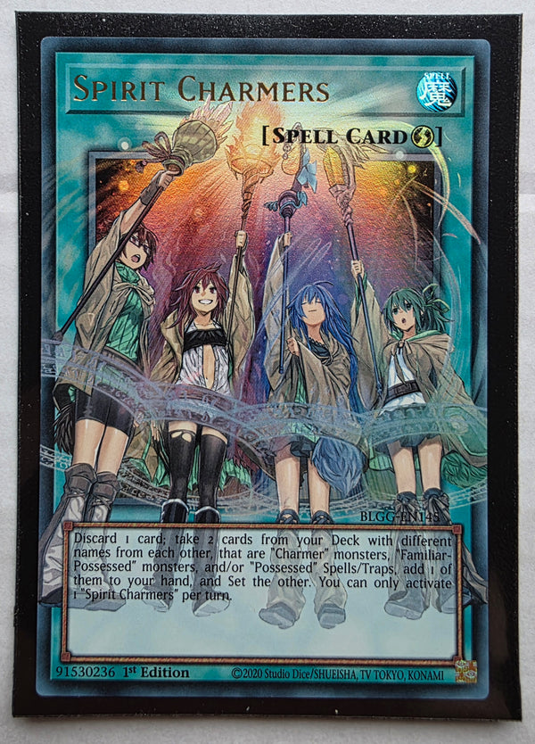 Yugioh - Spirit Charmers [Extended Art] *Ultra Rare* BLGG-EN145 (NM)