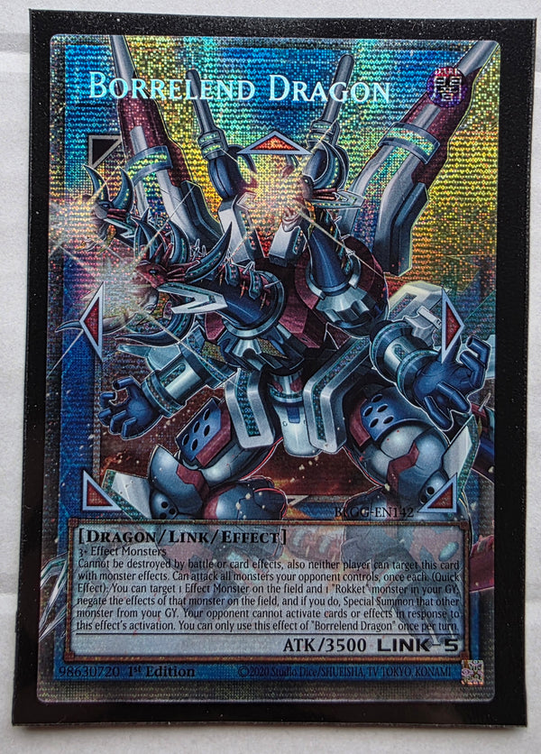 Yugioh - Borrelend Dragon [Extended Art] *Starlight Rare* BLGG-EN142 (NM)