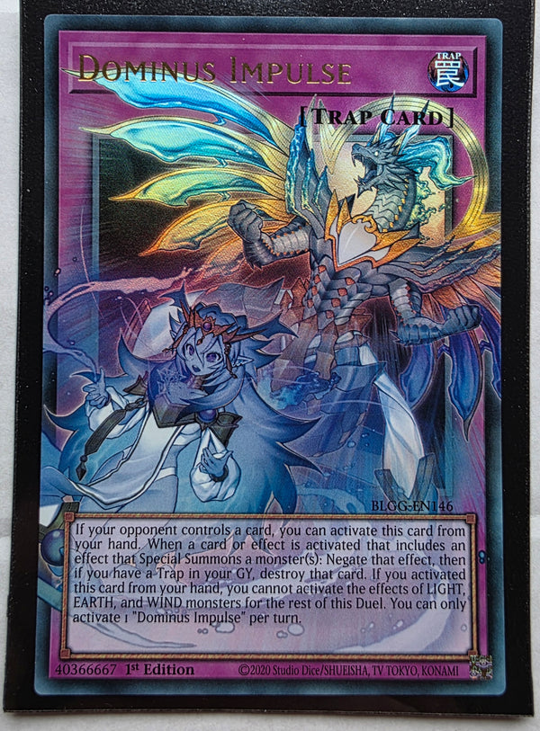 Yugioh - Dominus Impulse [Extended Art] *Ultra Rare* BLGG-EN146 (NM)