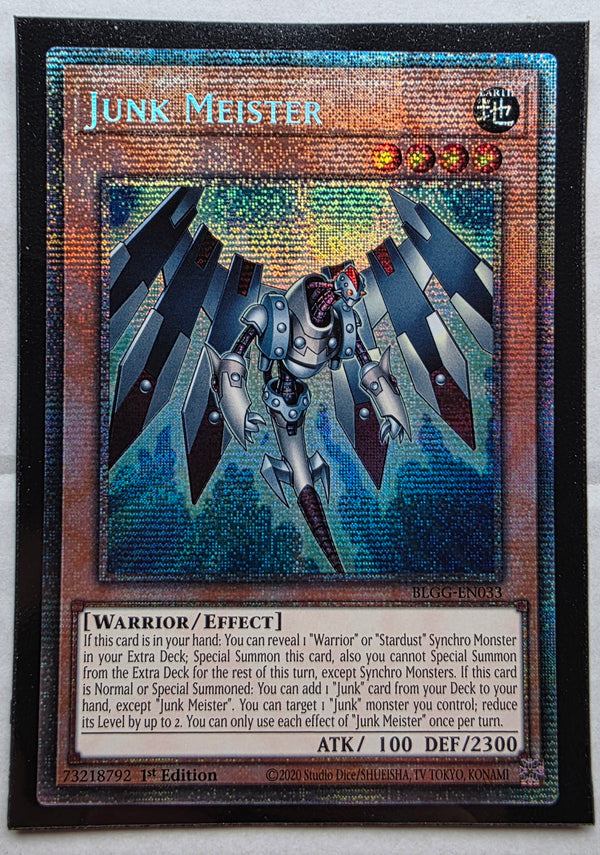 Yugioh - Junk Meister *Starlight Rare* BLGG-EN033 (NM)
