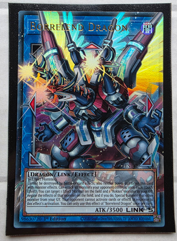 Yugioh - Borrelend Dragon [Extended Art] *Ultra Rare* BLGG-EN142 (NM)