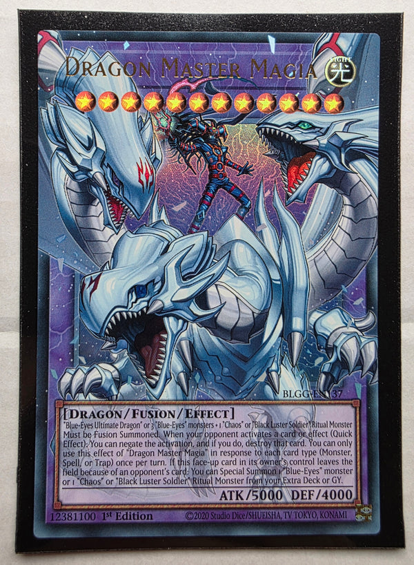 Yugioh - Dragon Master Magia [Extended Art] *Ultra Rare* BLGG-EN137 (NM)