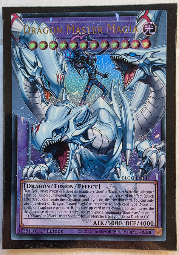 Yugioh - Dragon Master Magia [Extended Art] *Ultra Rare* BLGG-EN137 (NM)