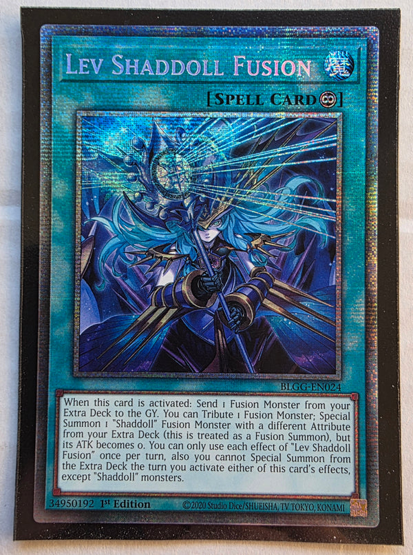 Yugioh - Lev Shaddoll Fusion *Starlight Rare* BLGG-EN024 (NM)