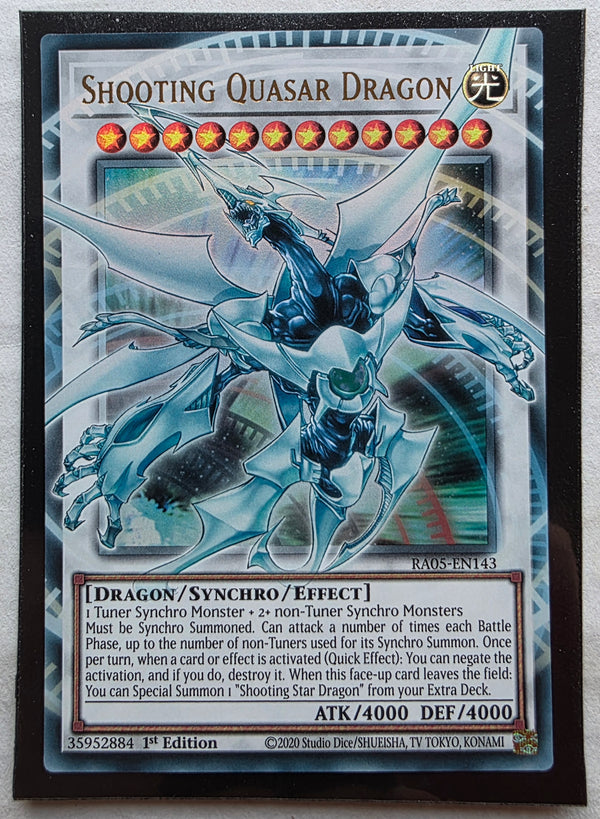 Yugioh - Shooting Quasar Dragon [Extended Art] *Ultra Rare* RA05-EN143 (NM)