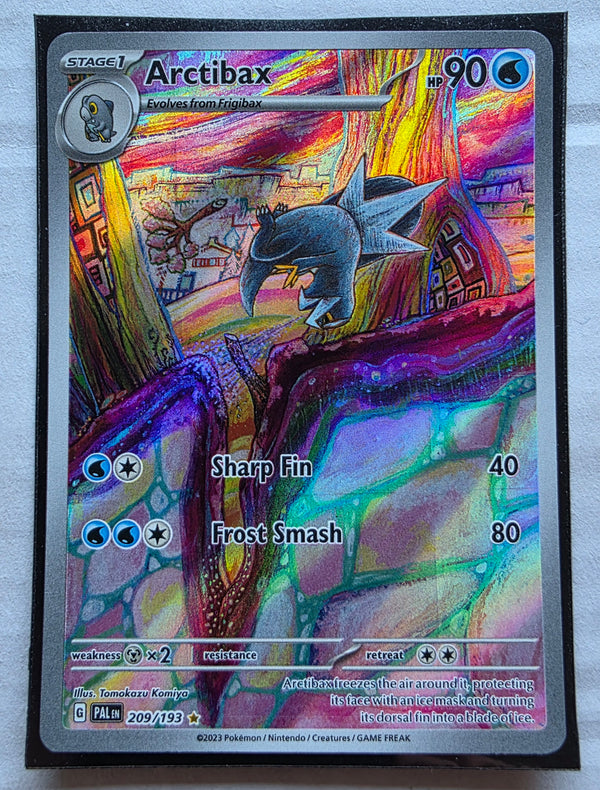 Pokemon - Arctibax *Illustration Rare* Paldea Evolved 209/193