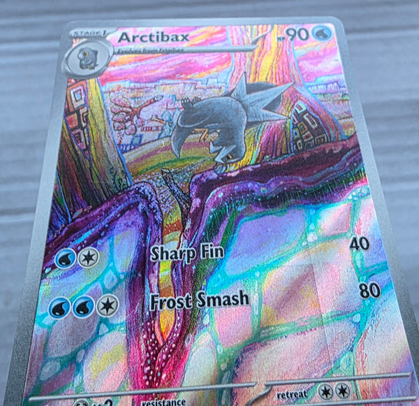 Pokemon - Arctibax *Illustration Rare* Paldea Evolved 209/193