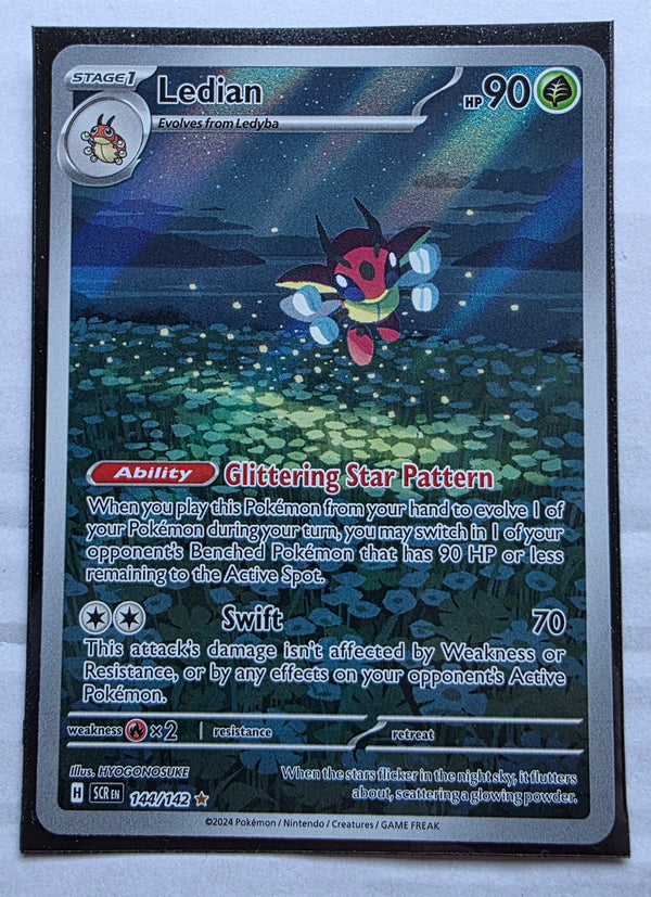 Pokemon - Ledian *Illustration Rare* Stellar Crown 144/142