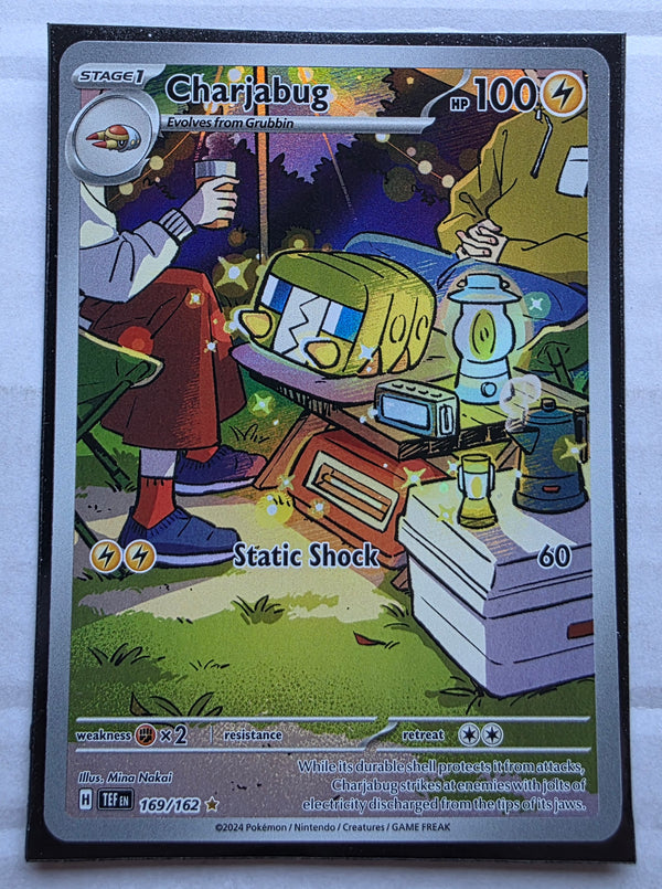 Pokemon - Charjabug *Illustration Rare* Temporal Forces 169/162