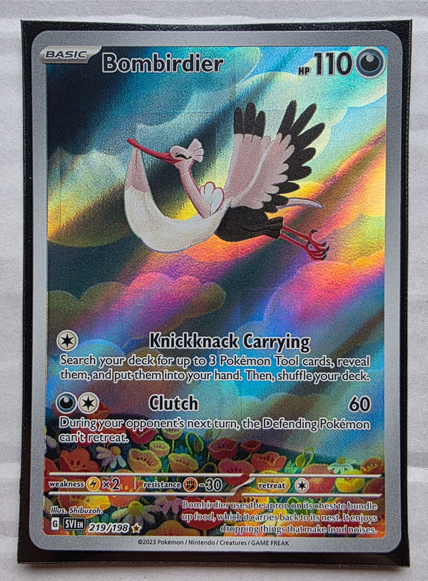 Pokemon - Bombirdier *Illustration Rare* Scarlet & Violet 219/198