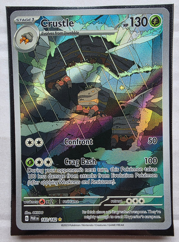 Pokemon - Crustle *Illustration Rare* Paradox Rift 183/182