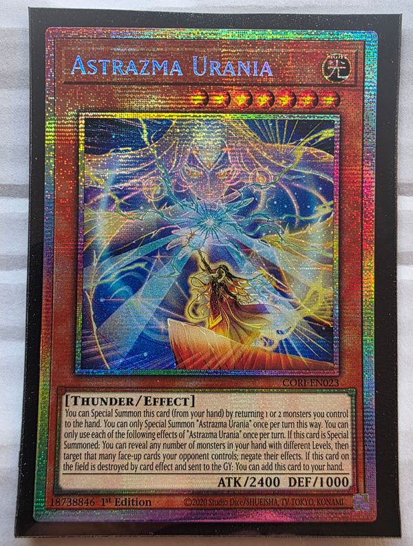 Yugioh - Astrazma Urania *Starlight Rare* CORI-EN023 (LP)