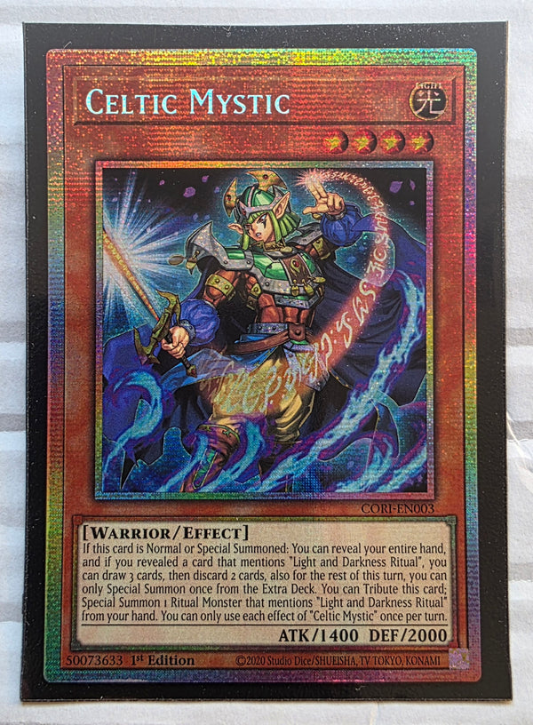 Yugioh - Celtic Mystic *Starlight Rare* CORI-EN003 (NM)