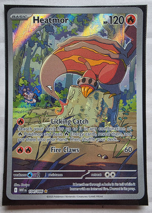 Pokemon - Heatmor *Illustration Rare* White Flare 104/086