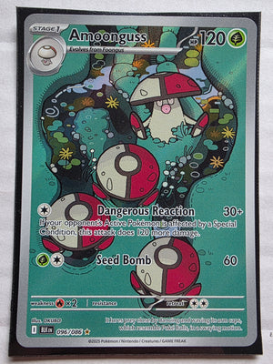 Pokemon - Amoonguss *Illustration Rare* Black Bolt 096/086